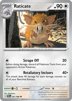 Raticate 61/88 — Perfect Order