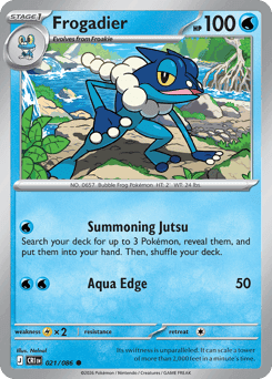 Frogadier 21/86 — Chaos Rising