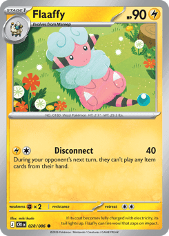 Flaaffy Pokémon card