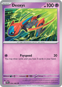 Deoxys 34/86 — Chaos Rising