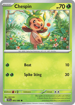Chespin 5/86 — Chaos Rising