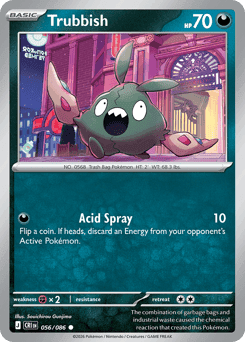 Trubbish Pokémon card