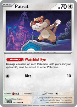 Patrat Pokémon card