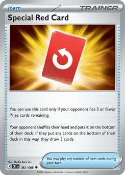 Special Red Card 82/86 — Chaos Rising