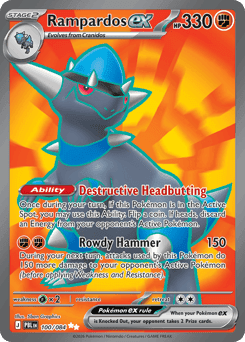 Rampardos ex 100/84 — Pitch Black
