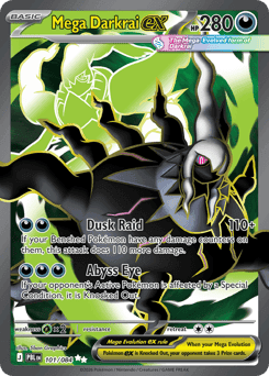 Mega Darkrai ex 101/84 — Pitch Black