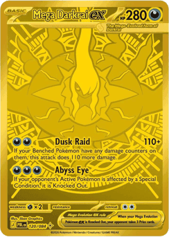 Mega Darkrai ex 120/84 — Pitch Black