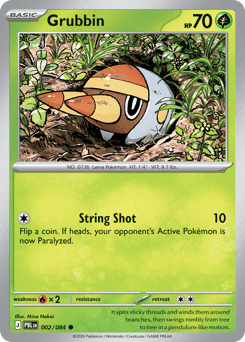 Grubbin Pokémon card