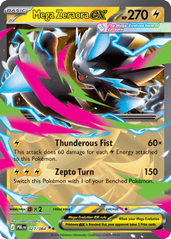 Mega Zeraora ex 27/84 — Pitch Black