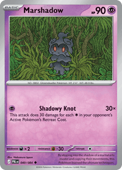 Marshadow Pokémon card
