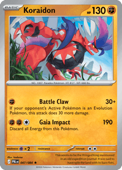 Koraidon 47/84 — Pitch Black