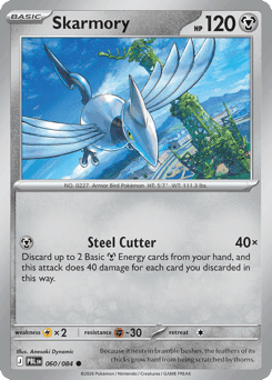 Skarmory Pokémon card