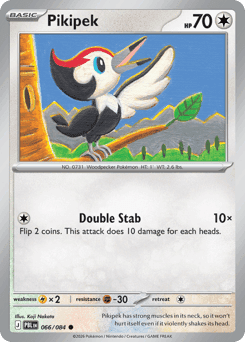 Pikipek Pokémon card