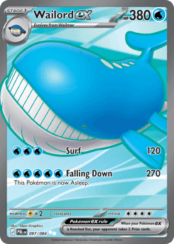 Wailord ex 97/84 — Pitch Black