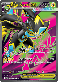 Mega Zeraora ex 98/84 — Pitch Black