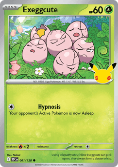Exeggcute Pokémon card