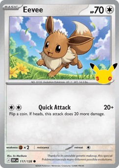 Eevee 117/128 — 30th Celebration