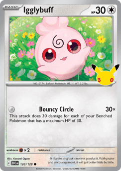 Igglybuff Pokémon card