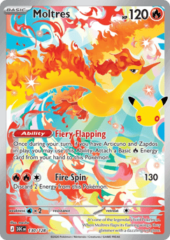 Moltres Pokémon card