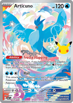 Articuno Pokémon card