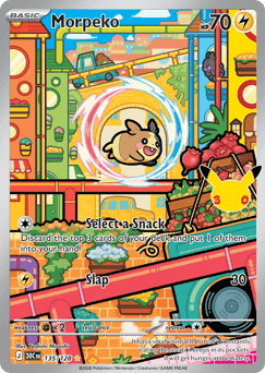 Morpeko Pokémon card