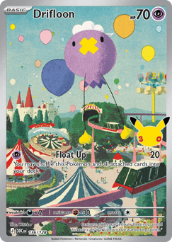 Drifloon Pokémon card