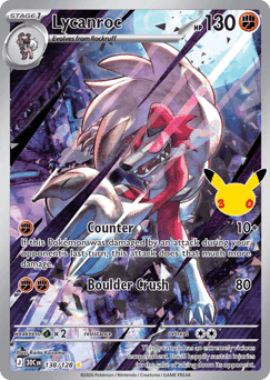 Lycanroc 138/128 — 30th Celebration