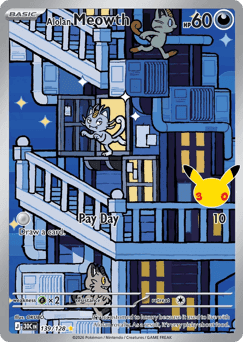 Alolan Meowth 139/128 — 30th Celebration
