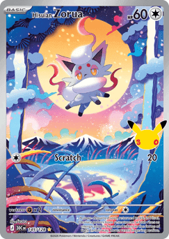 Hisuian Zorua 145/128 — 30th Celebration
