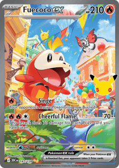Fuecoco ex 147/128 — 30th Celebration