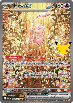 Mew ex 152/128 — 30th Celebration