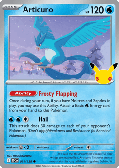 Articuno 18/128 — 30th Celebration
