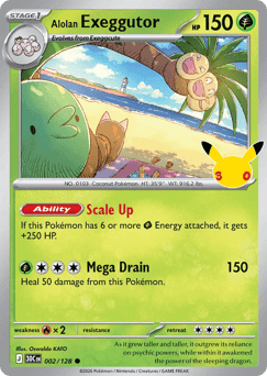 Alolan Exeggutor 2/128 — 30th Celebration