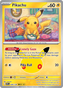 Pikachu 28/128 — 30th Celebration