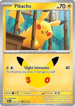 Pikachu 36/128 — 30th Celebration