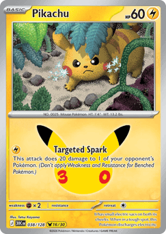 Pikachu 38/128 — 30th Celebration