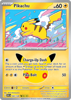 Pikachu 42/128 — 30th Celebration