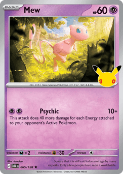 Mew 65/128 — 30th Celebration