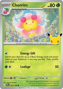 Cherrim Pokémon card