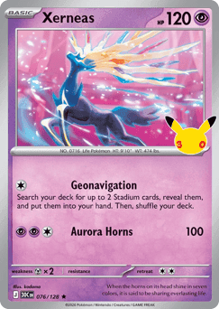 Xerneas Pokémon card