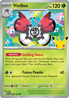 Vivillon Pokémon card