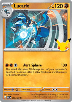 Lucario Pokémon card