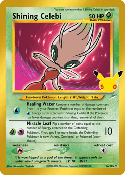 Shining Celebi 106 — 30th Celebration: Classic Collection