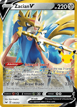 Zacian V 138 — 30th Celebration: Classic Collection