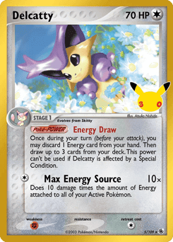 Delcatty Pokémon card