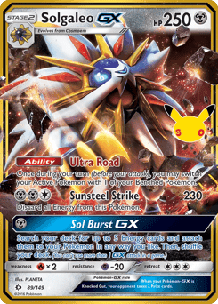 Solgaleo-GX 89 — 30th Celebration: Classic Collection