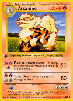 Arcanine 23/102 — Base