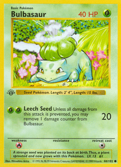 Bulbasaur 44/102 — Base