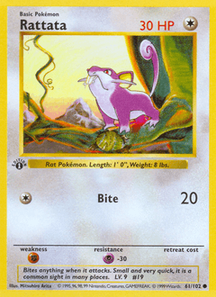 Rattata 61/102 — Base