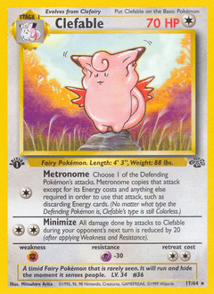 Clefable 17/64 — Jungle